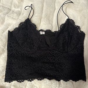 Garage Bustier Lace Cami